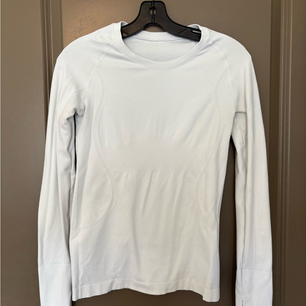 Amazon Women's Long Sleeve Tee - White